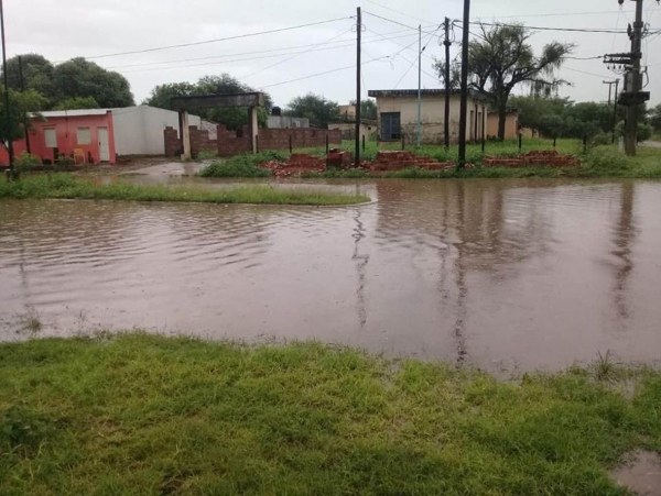 Las lluvias, nuevamente protagonistas en gran parte del interior provincial