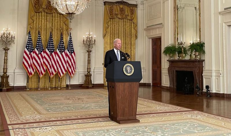 Joe Biden: “Si Afganistán no es capaz de resistir a los talibanes, las tropas de EE.UU. no pueden hacer la diferencia”