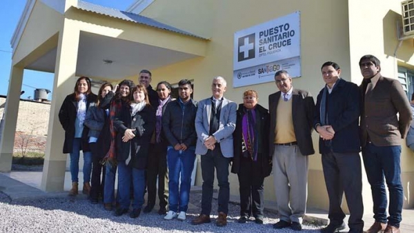Nueva posta sanitaria en El Cruce, departamento Figueroa