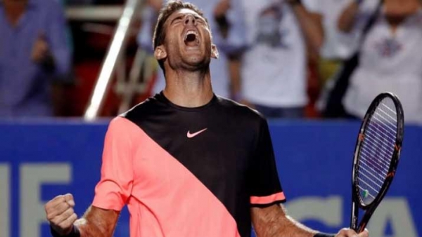 Tenis | Del Potro va por la final ante el estadounidense John Isner