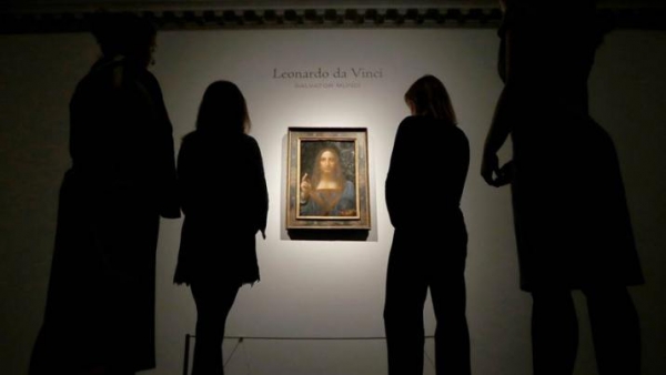 Un cuadro de Leonardo da Vinci se subastó en 450,3 millones de dólares