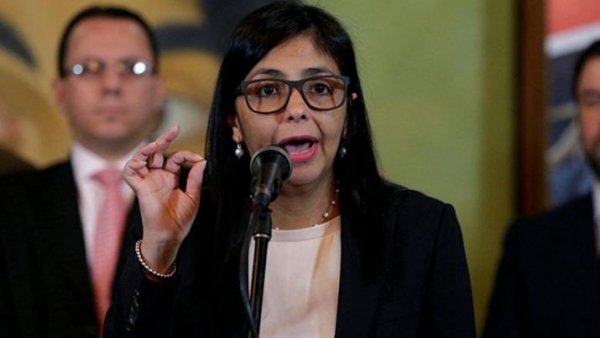 La canciller Delcy Rodríguez anunció que Venezuela se retira de la OEA