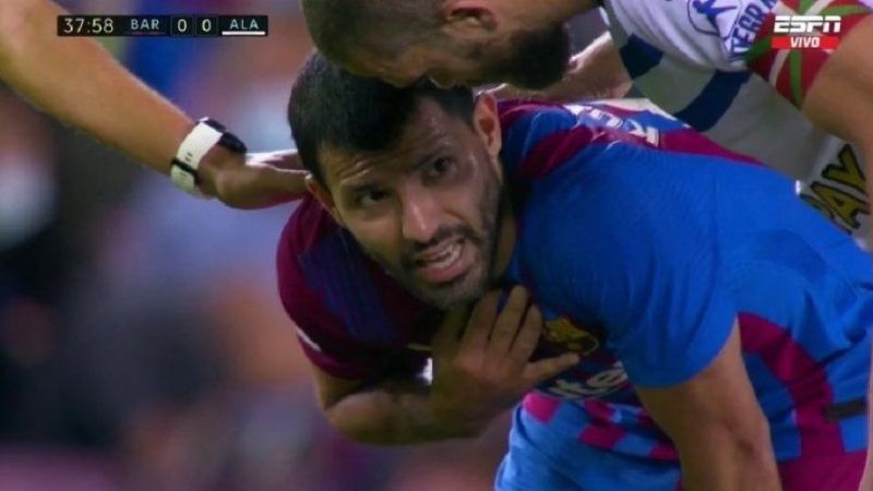 Agüero podría retirarse del fútbol por su problema cardíaco