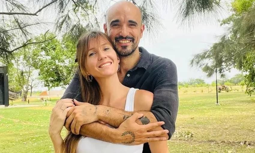 Abel Pintos anunció que será papá nuevamente con Mora Calabrese