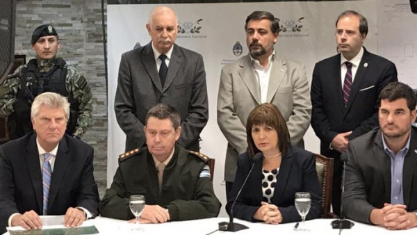 Bullrich: "Este es uno de los decomisos de droga más grandes del país"