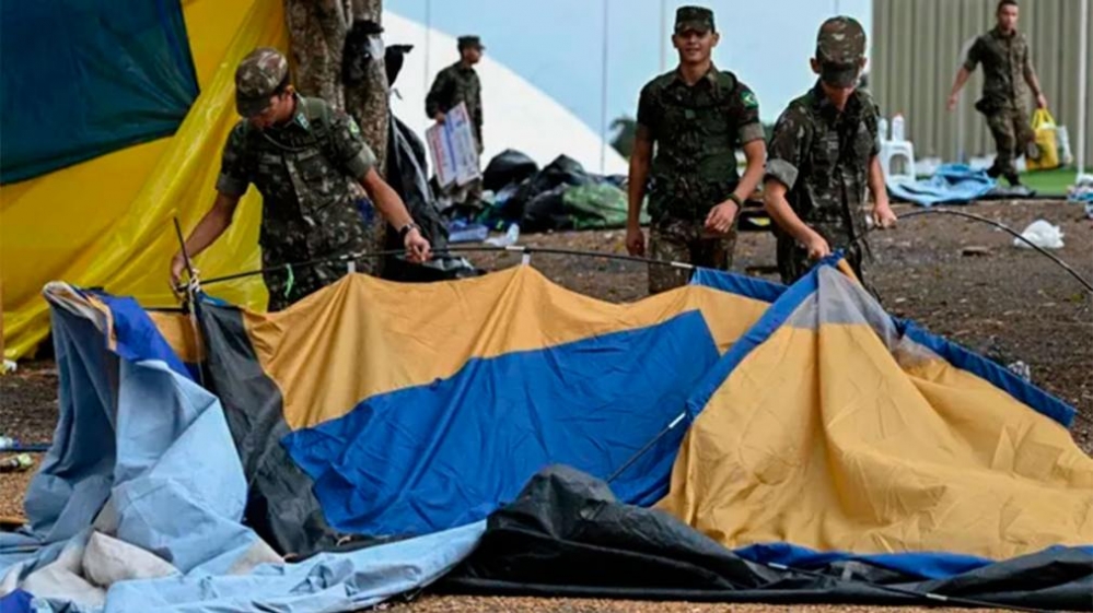 El interventor de Brasilia anunció que desalojaron el campamento bolsonarista: “Recuperamos la zona”
