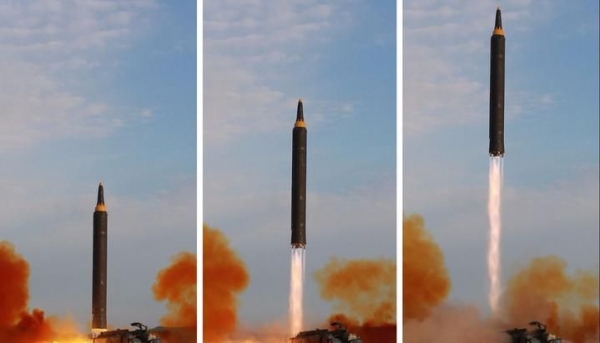 Corea del Norte difundió fotos y un video de su última prueba de misil