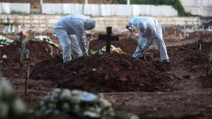 Brasil superó a Italia y ya es el tercer país con más muertos por coronavirus
