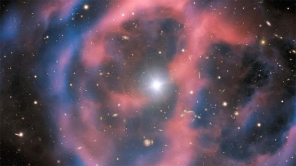 La asombrosa foto del “último suspiro” de una estrella a punto de morir