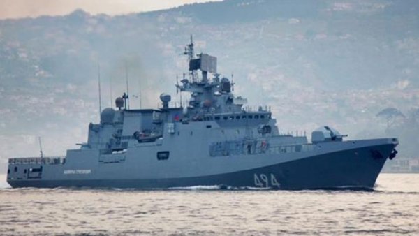 Rusia trasladó una fragata con misiles hacia la costa de Siria