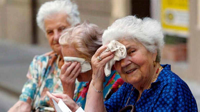 Advierten sobre el impacto de las altas temperaturas en los adultos mayores