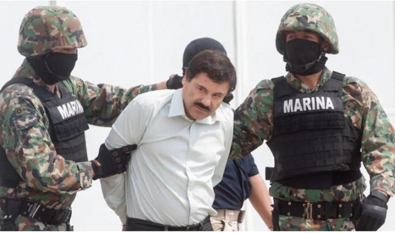 El narcotraficante Joaquín "El Chapo" Guzmán fue condenado a cadena perpetua