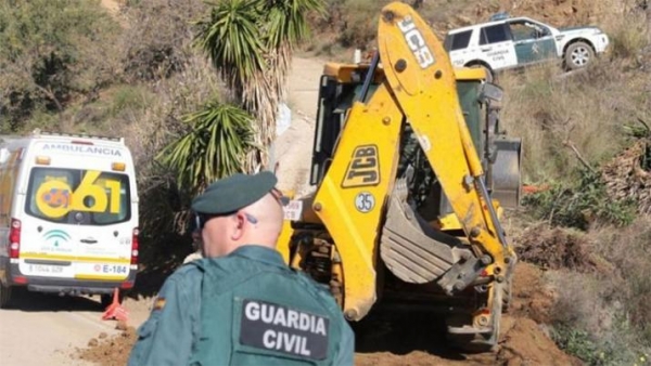 España: se complica el rescate del niño que cayó a un pozo