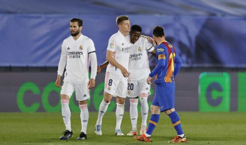El Real Madrid le ganó el clásico de España al Barcelona de Messi