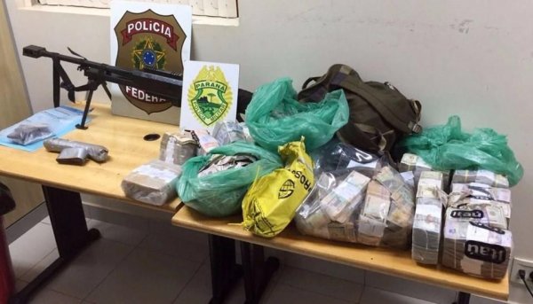 Recuperan en Brasil cerca de 1,5 millones de dólares robados en Paraguay