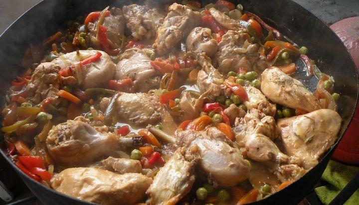 Cocina al disco, sabor de campo
