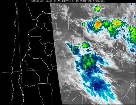 Alerta por lluvias y tormentas para la provincia del Chaco.