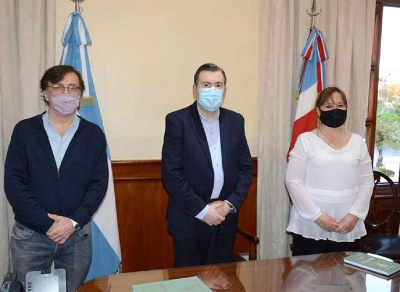 Zamora recibió a autoridades del área de asuntos indígenas