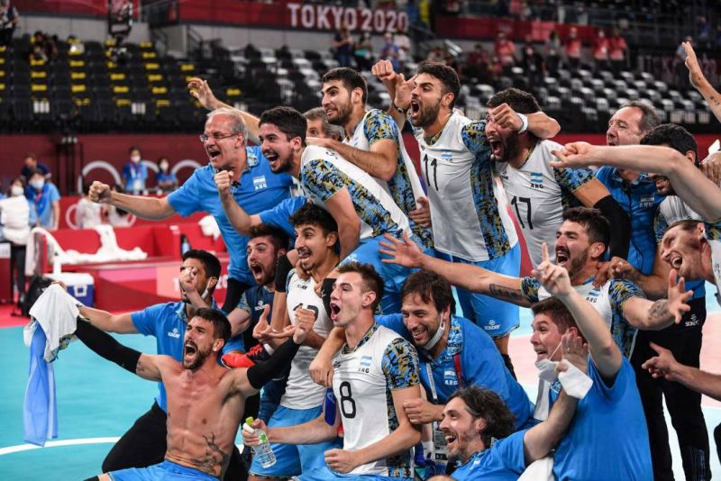 Histórico: el vóley argentino es medalla de bronce en los Juegos de Tokio 2020
