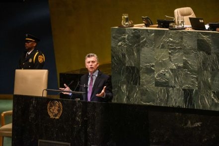 Ante la ONU el presidente Macri arremetió contra Venezuela e Irán