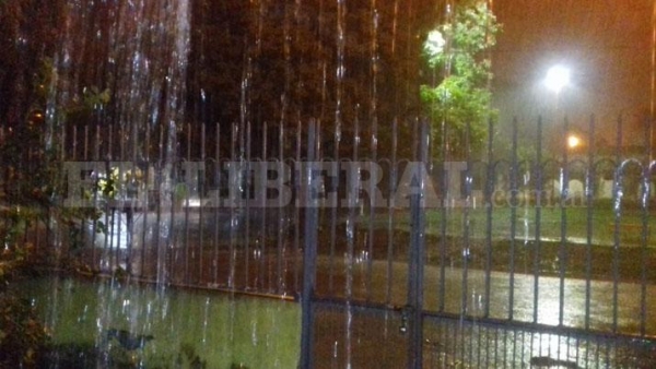 Las intensas lluvias afectan Las Termas, Frías y Colonia Dora