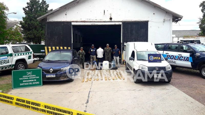 Ruta 9: secuestran 86 ladrillos de marihuana