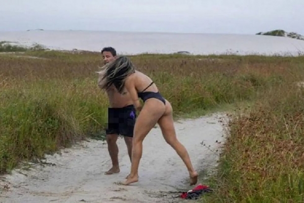 Un acosador se masturbó frente a una luchadora de artes marciales y ella le dio una paliza