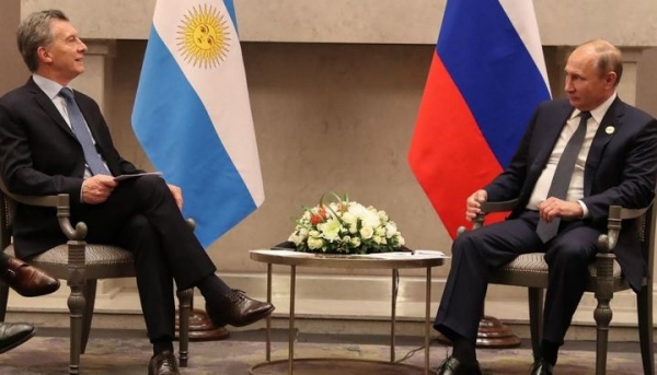 Los presidentes Macri y Putin acordaron trabajar para ampliar la cooperación