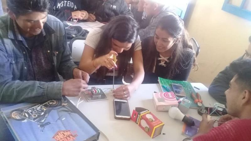 Continúan dictándose cursos de capacitación de la UNSE en Campo Gallo