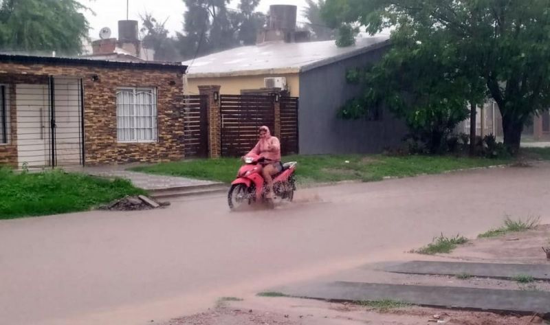 Tormenta en Santiago: los departamentos afectados por el alerta del SMN