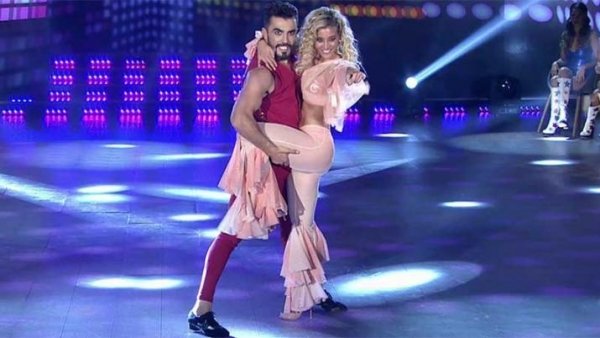 Sol Pérez la rompió en su debut en el piso de ShowMatch