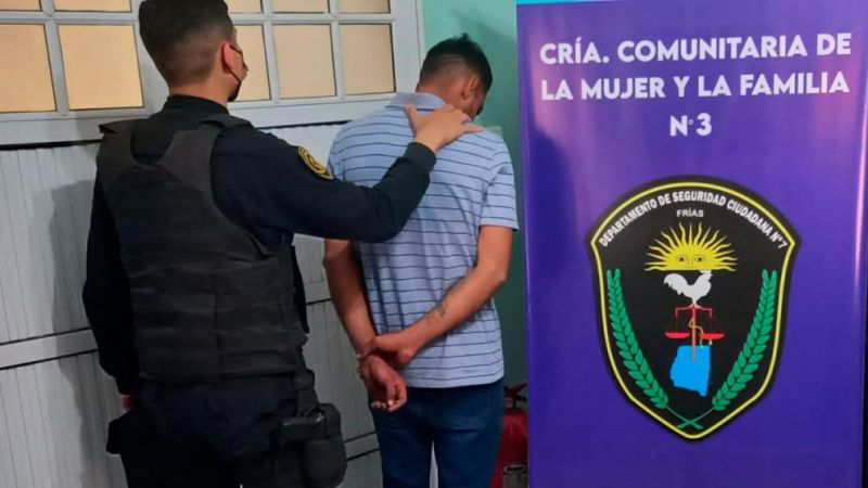 Golpeó al hijo de su pareja y terminó tras las rejas