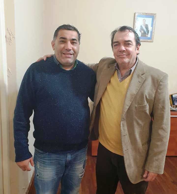 El Intendente César Andrada se reunió con el Ministro Angel Nicolai