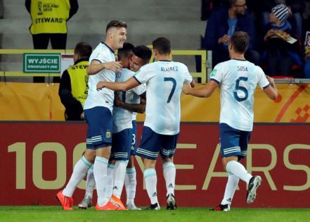 Mundial Sub20: Argentina arrancó con una goleada ante Sudáfrica