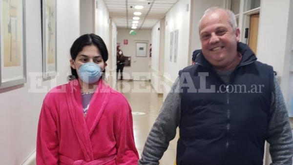 Florencia debía recibir el alta médica hoy