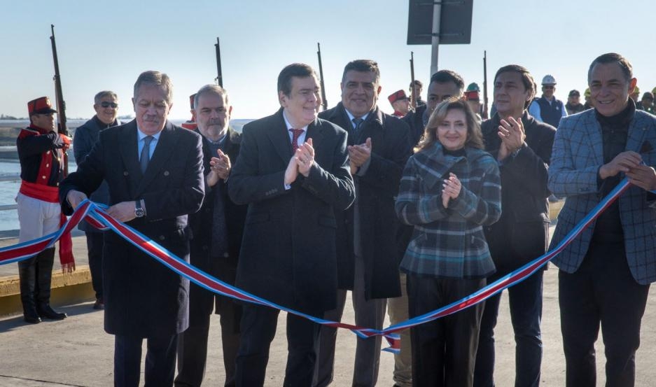 Zamora inauguró el puente Juan Francisco Borges: “Podemos progresar pese a las dificultades”