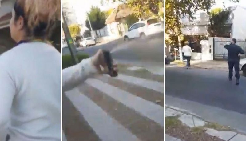 Una mujer que violó la cuarentena mordió y les arrojó gas pimienta a tres policías