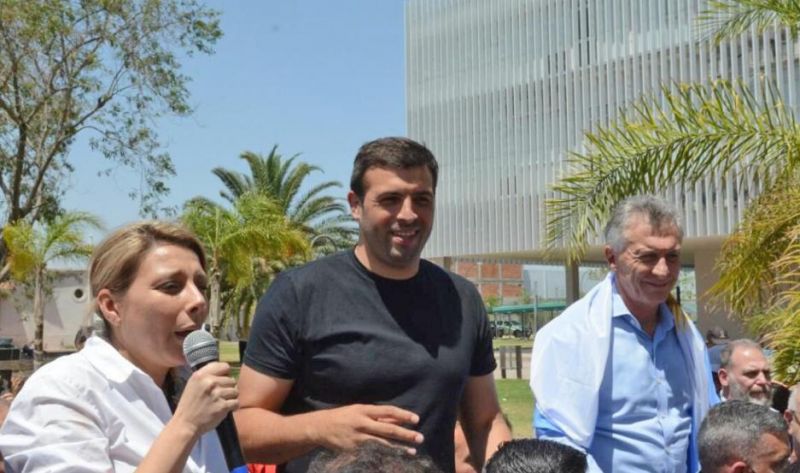 Mauricio Macri participó de un acto en apoyo a Neme y Pérez Carletti