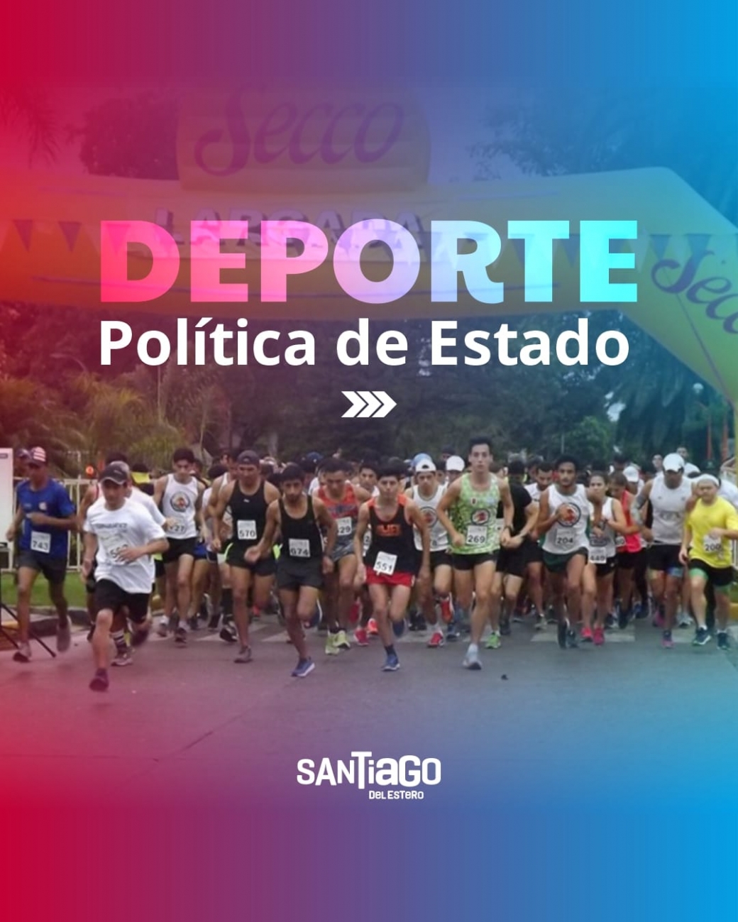 #Deportes | Promovemos el apoyo a los deportistas santiagueños