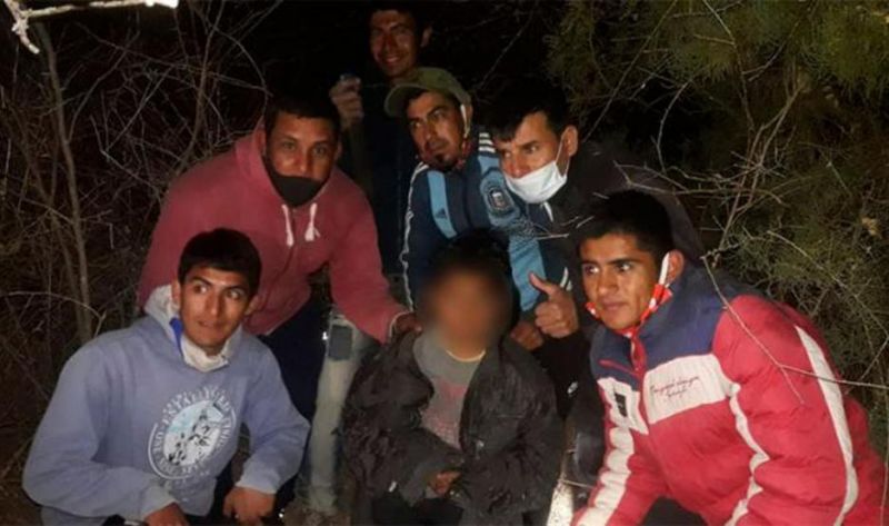 Encontraron deshidratado a un menor que llevaba varias horas perdido en el monte