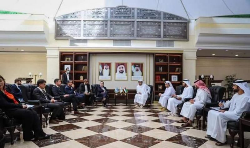 Zamora y funcionarios del Norte Grande se reunieron con fondos de inversión de Emiratos Árabes Unidos
