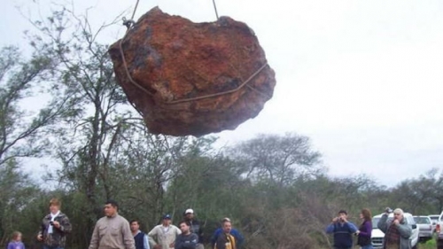 INVENTARIO La provincia logró clasificar más de 400 meteoritos bajo resguardo