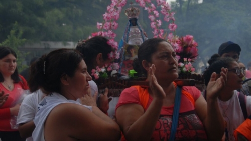 A VISITAR A LA VIRGEN 57.914 personas ingresaron desde el viernes hasta hoy al valle central