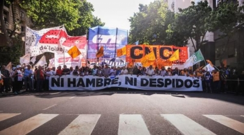 CGT y movimientos sociales marchan hoy en todo el país por la ley de emergencia social