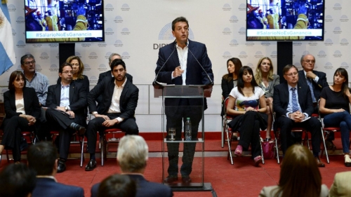 Massa y la oposición propusieron llevar el mínimo no imponible de Ganancias a $ 48.000
