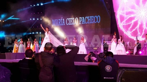 GANADORA La santiagueña Cielo Pacheco es la nueva Reina Nacional de los Estudiantes