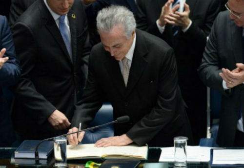 Brasil: Temer asumió como Presidente en plena crisis económica