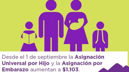 ¿CUÁNDO COBRO? Las asignaciones, con incremento a partir de mañana
