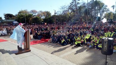 Los jóvenes llegan a Itatí a pedir por la paz social en el 40º aniversario de la peregrinación