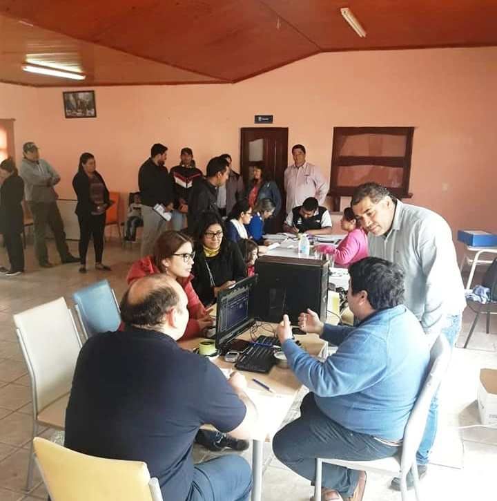Personal del IPVU estuvo con pre adjudicatarios del nuevo Barrio que tendrá la ciudad.